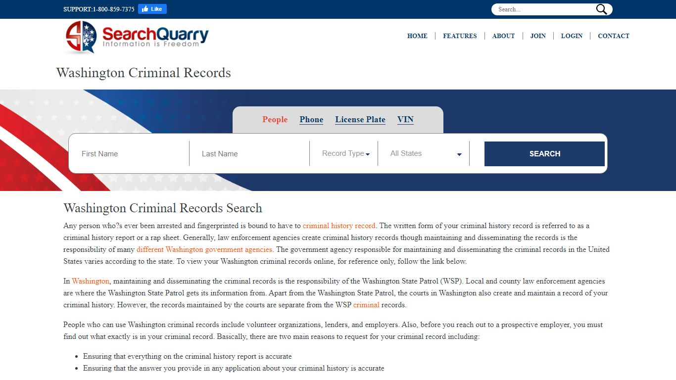 Free Washington Criminal Records | Enter a Name & View ...